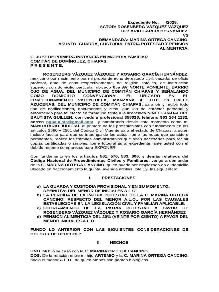 Modifi Cadi | PDF | Pensión alimenticia