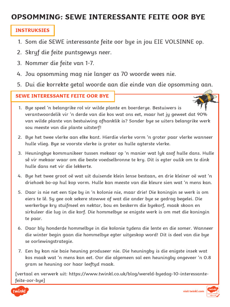 Za Fal 1665499197 Opsomming 7 Interessante Feite Oor Bye Ver 2 | PDF