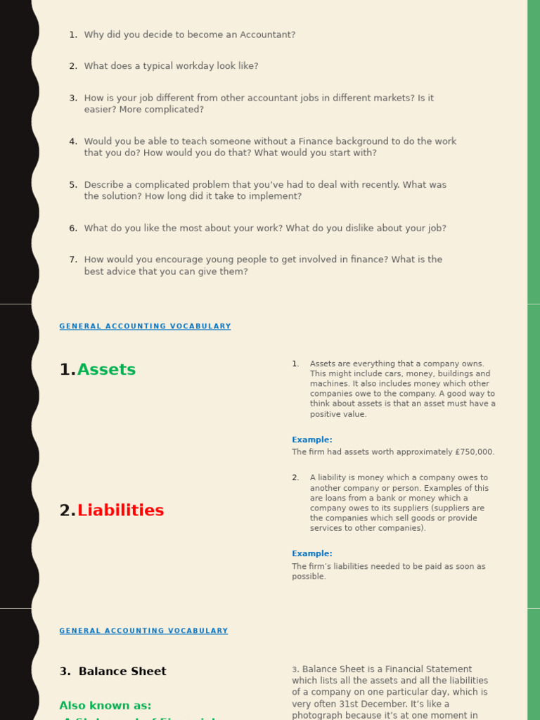 C1 - Lesson 2 - English For Accountants | PDF | Debits And Credits ...