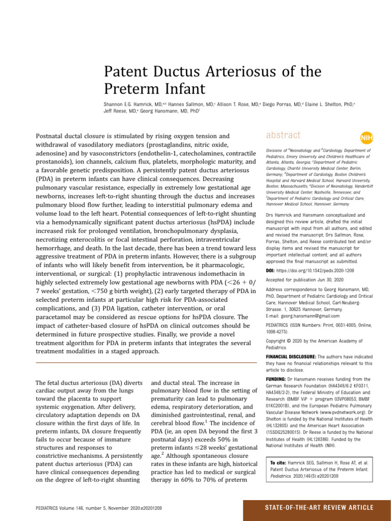 10 1542@peds 2020-1209 | PDF | Preterm Birth | Medical Specialties