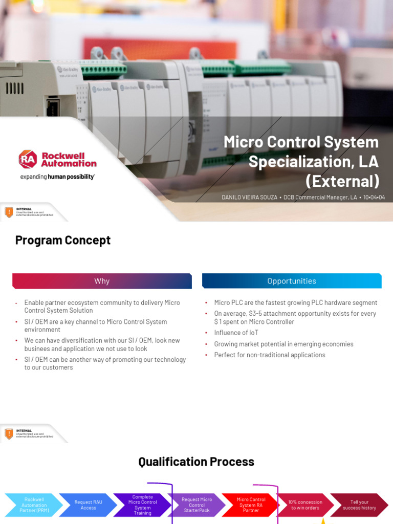 Micro Control System Partner Program Guide | PDF | Internet Of Things ...
