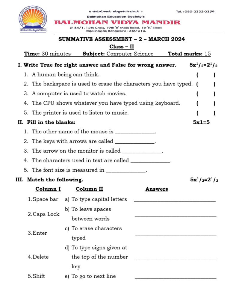 Class 2 | PDF