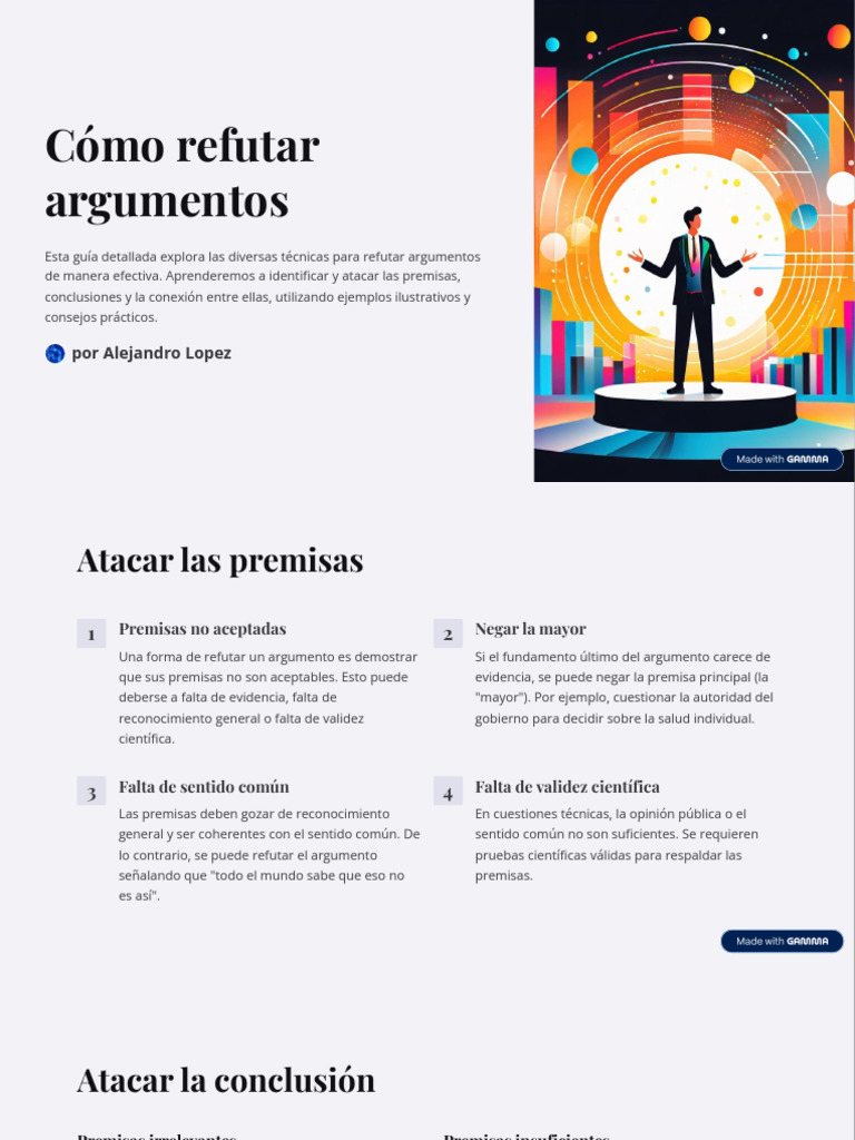 Como Refutar Argumentos | PDF | Falacia | Argumento