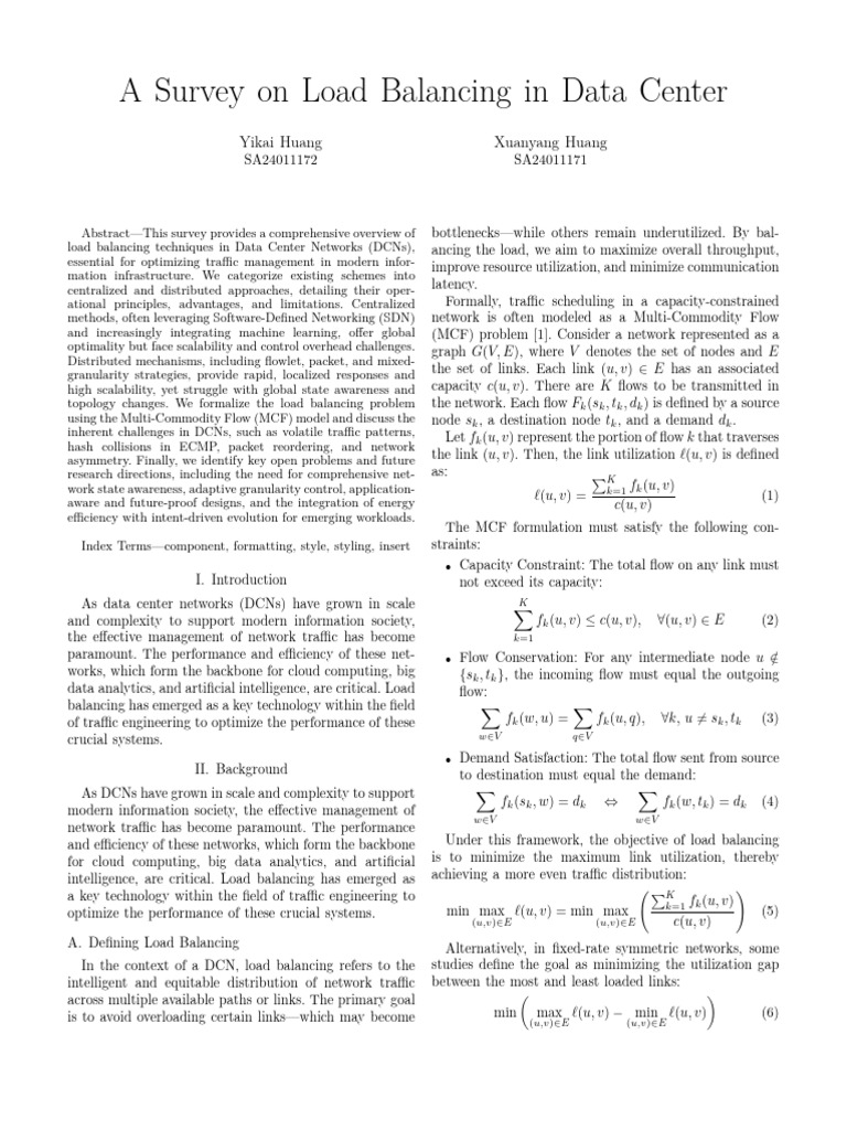 Conference Latex Template 10 17 19 1 | PDF | Routing | Computer Network
