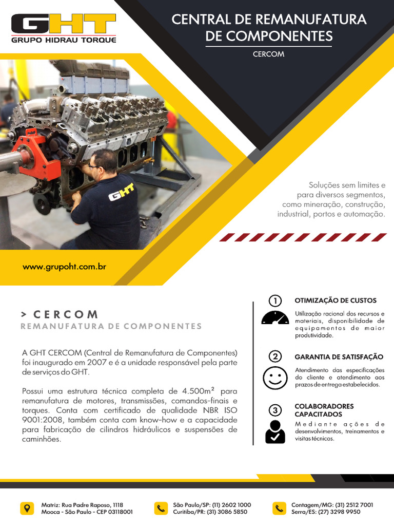 Lâmina Folder - Cercom | PDF
