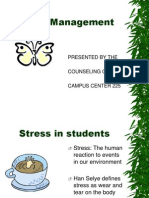 Stress Management: Presented by The