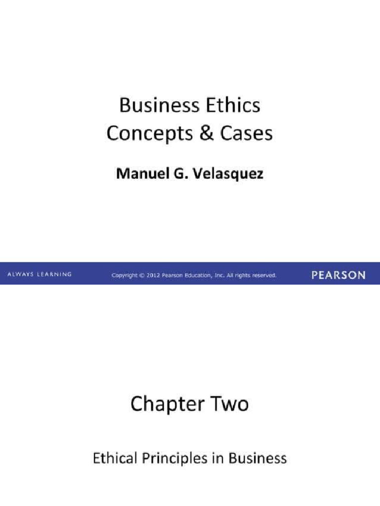 CH 2 Business Ethics & CSR | PDF