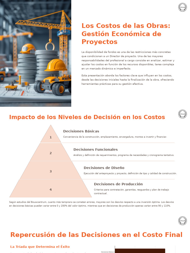 Costos en Proyectos de Construcción | PDF | Presupuesto | Uso eficiente ...