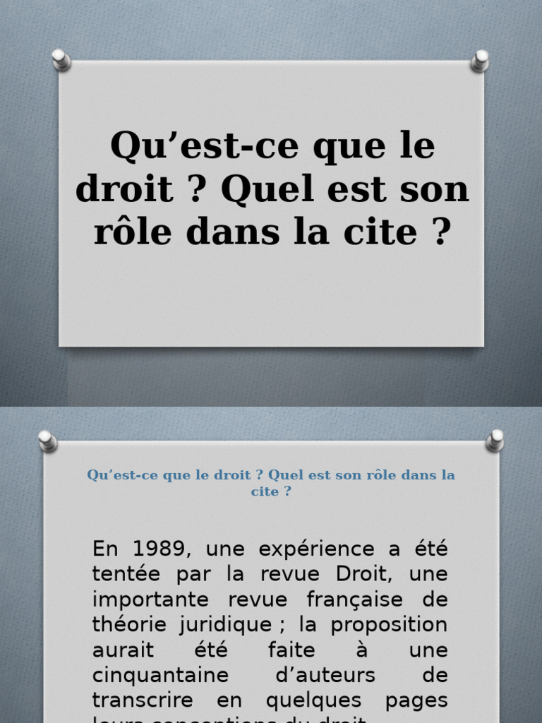 Définition et rôle du droit | PDF | Justice | Crime et violence