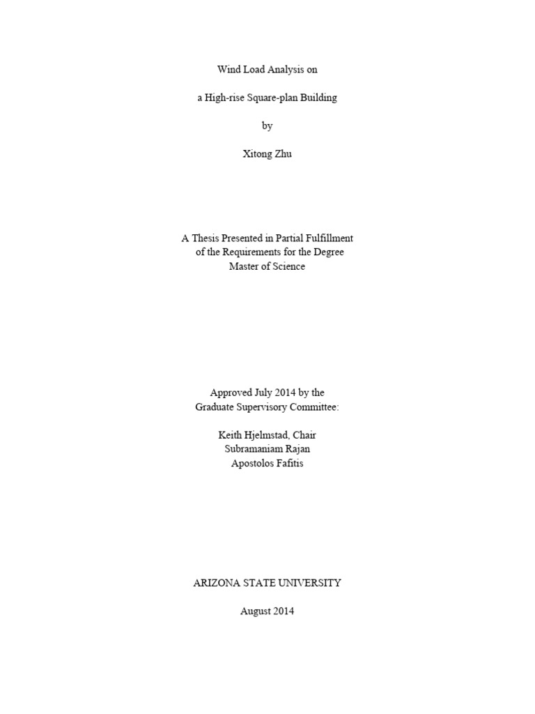 Wind Load Analysis for High-Rise Buildings | PDF | Turbulence ...