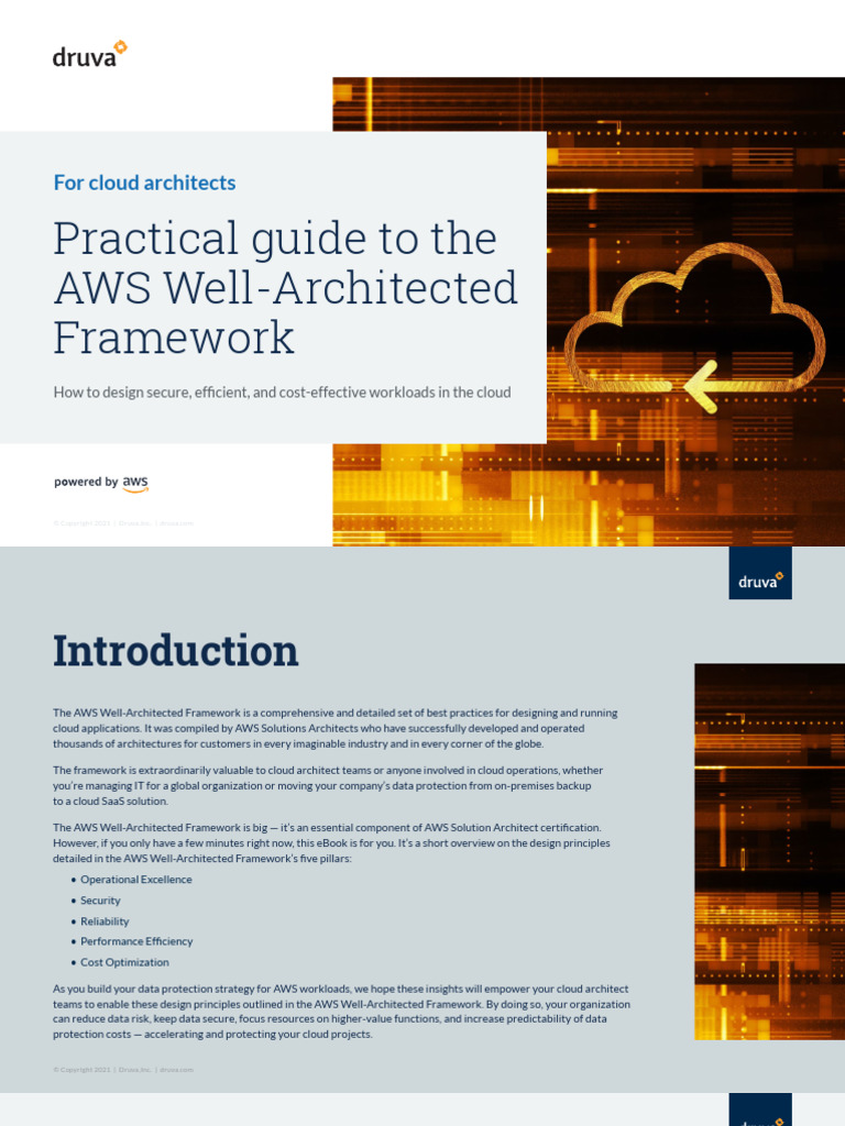 AWS Well-Architected Framework Guide | PDF | Cloud Computing | Software ...