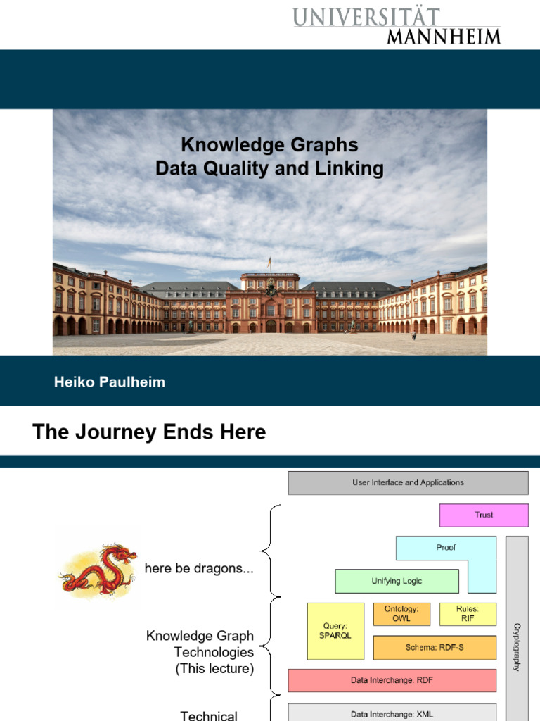 Knowledge Graphs: Data Quality Insights | PDF | Metadata | Resource ...