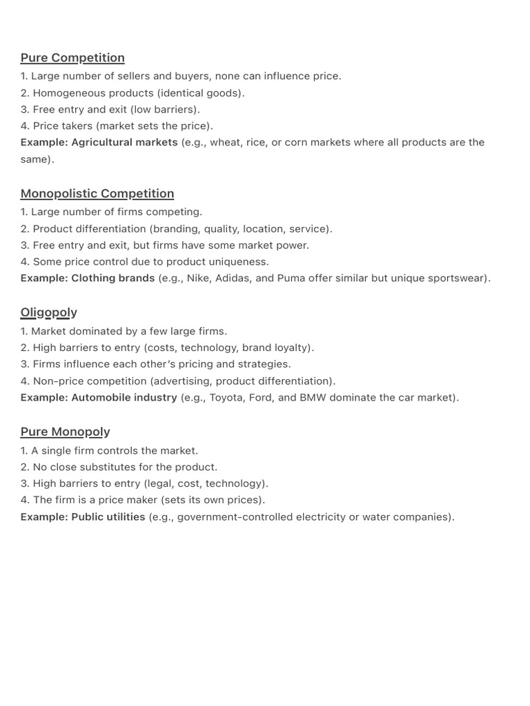 Pure Competition | PDF
