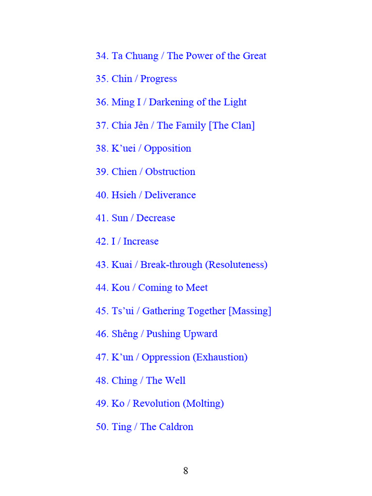 I Ching: The Great Commentary PDF | PDF | Chinese Literary Works ...