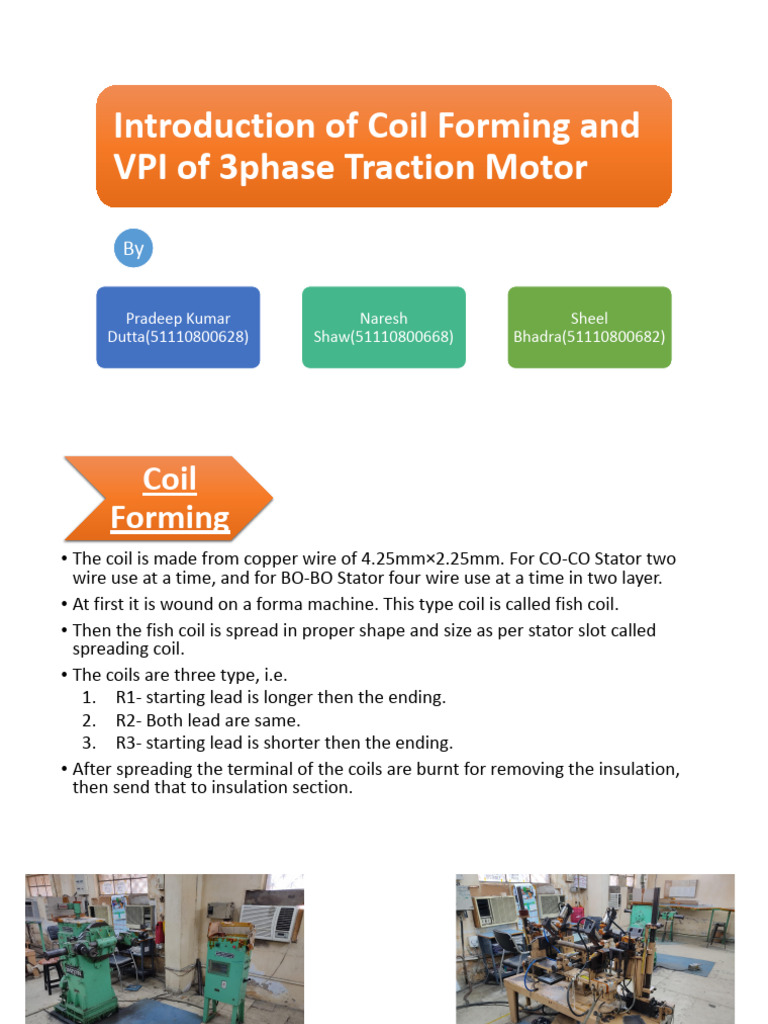 VPI Process for 3-Phase Traction Motors | PDF | Insulator (Electricity ...