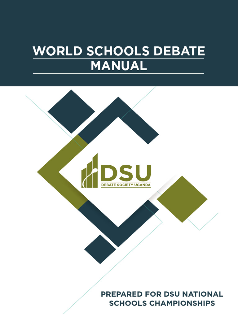 Schools Debate Manual for Championships | PDF