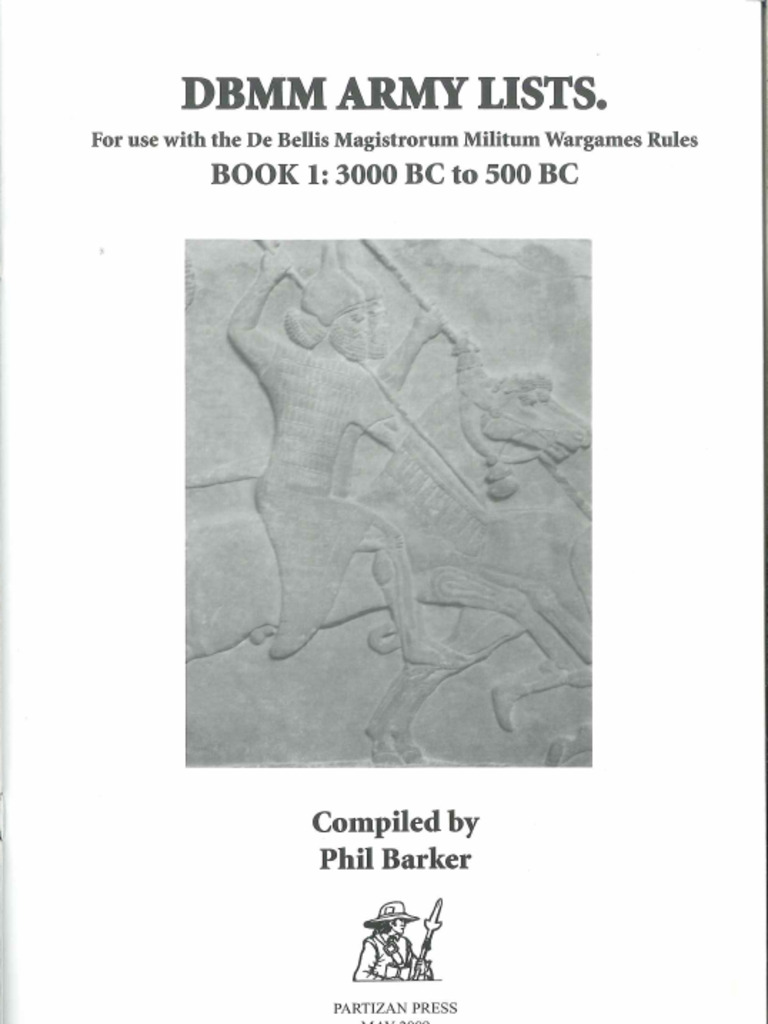 DBMM - Army List Book 1 | PDF