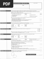 Test MoCA Version 8.3 en Français | PDF