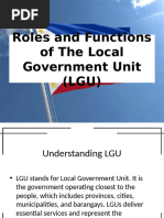 Understanding LGUs in the Philippines | PDF