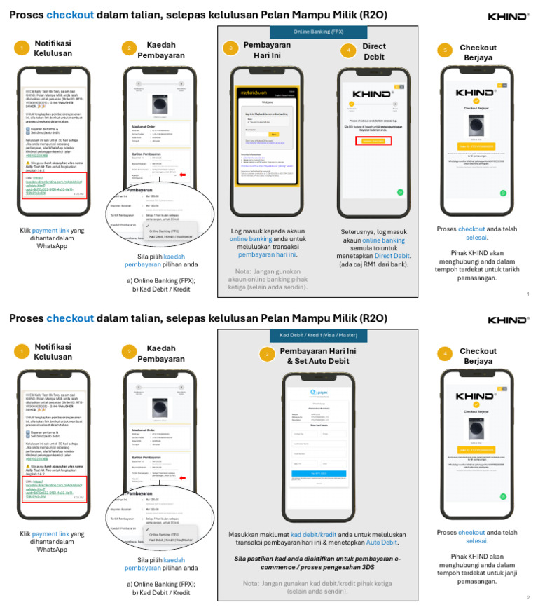 R2O Checkout Guide (New Payment Method) | PDF
