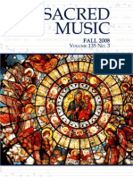 Sacred Music, 135.3, Fall 2008 The Journal of The Church Music Association of America