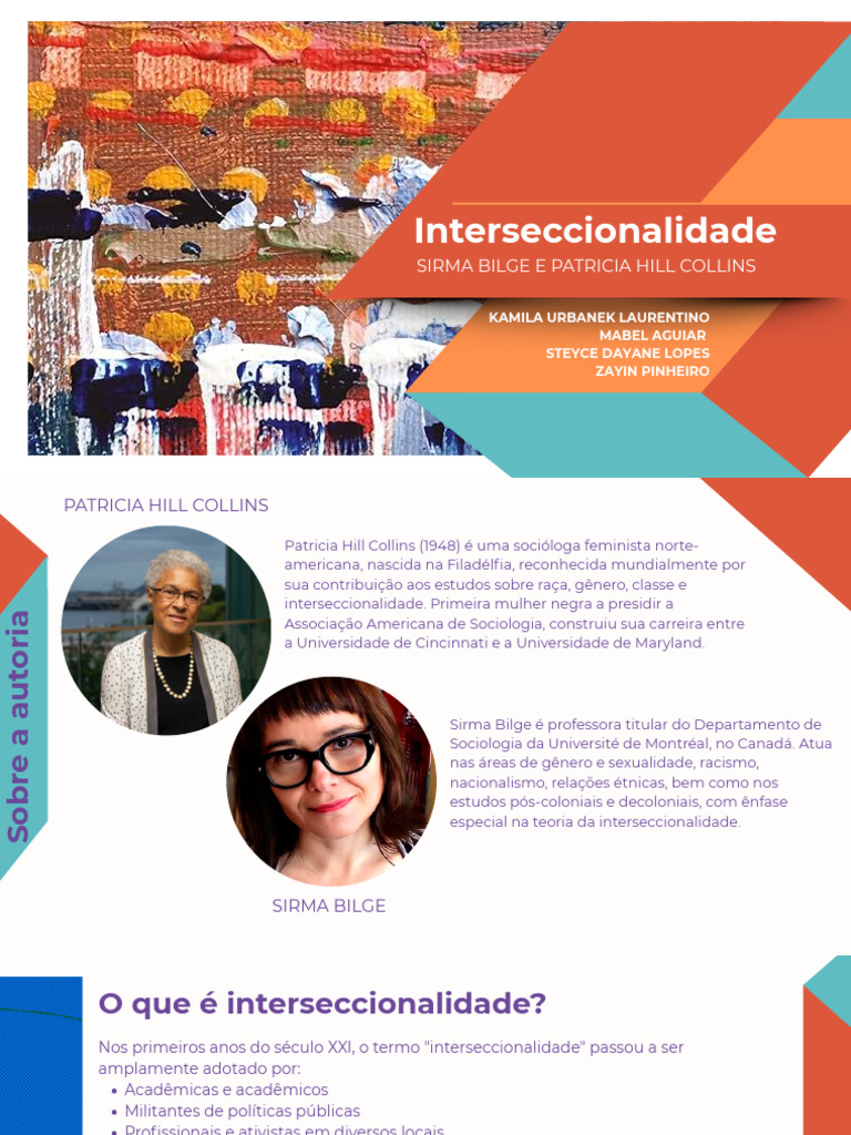 Interseccionalidade: Poder e Desigualdade | PDF | Interseccionalidade ...