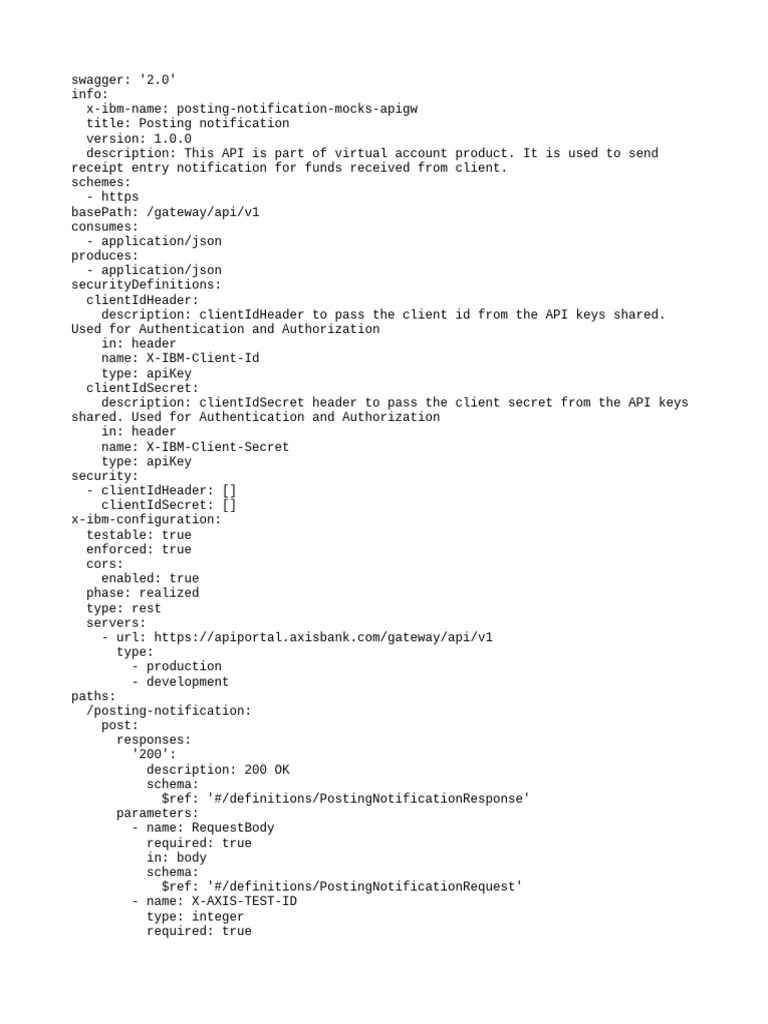 Posting Notification API Overview | PDF | Computer Programming ...