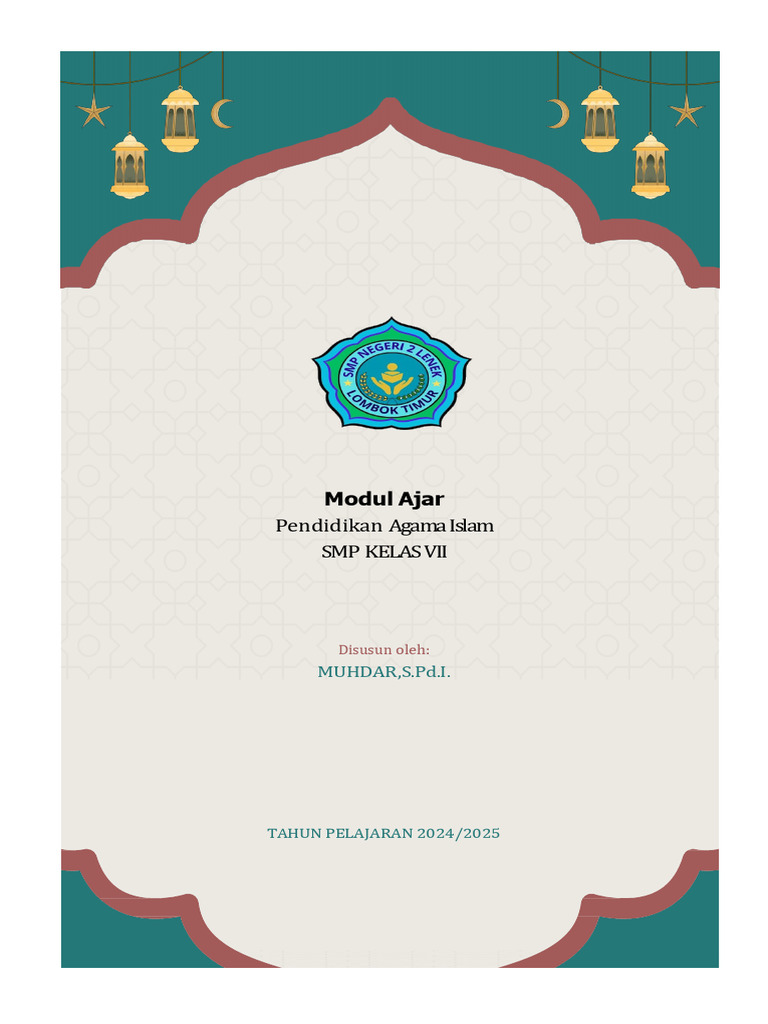 Modul Ajar PAI Kelas VII: Rukhsah Sholat | PDF