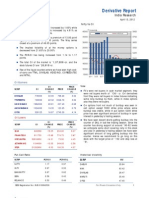 Derivatives Report 13 APR 2012