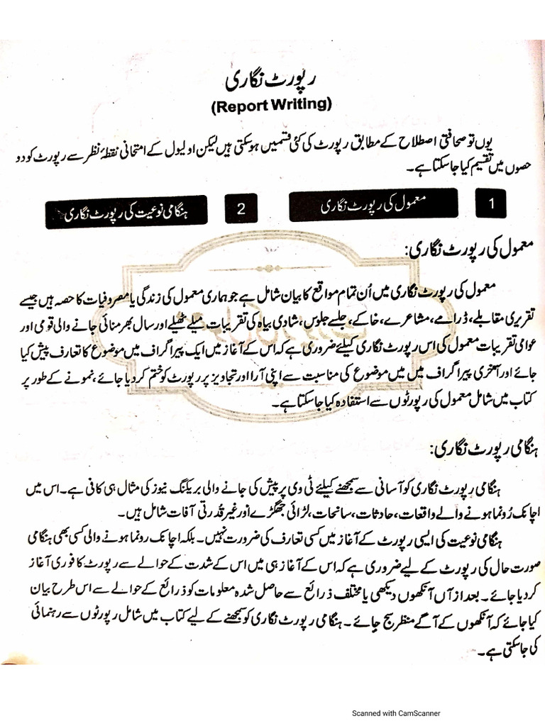 Report Writing | PDF