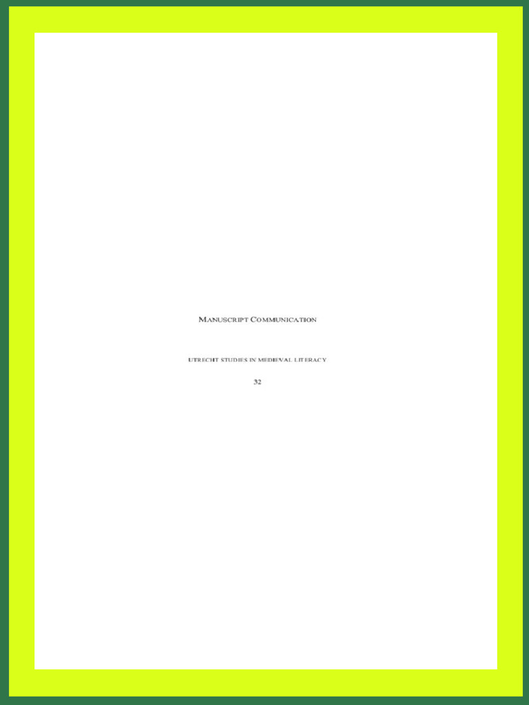 Manuscript Communication Visual and Textual Mechanics of Communication ...