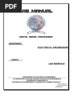 Download Digital Signal Processing Lab Manual by Omer Sheikh SN89177128 doc pdf