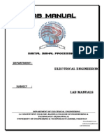 Digital Signal Processing Lab Manual