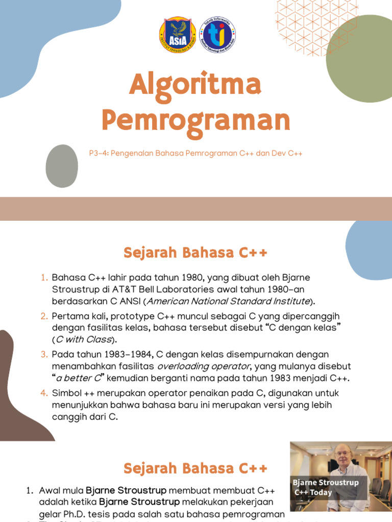 Sejarah dan Pengantar C++ | PDF