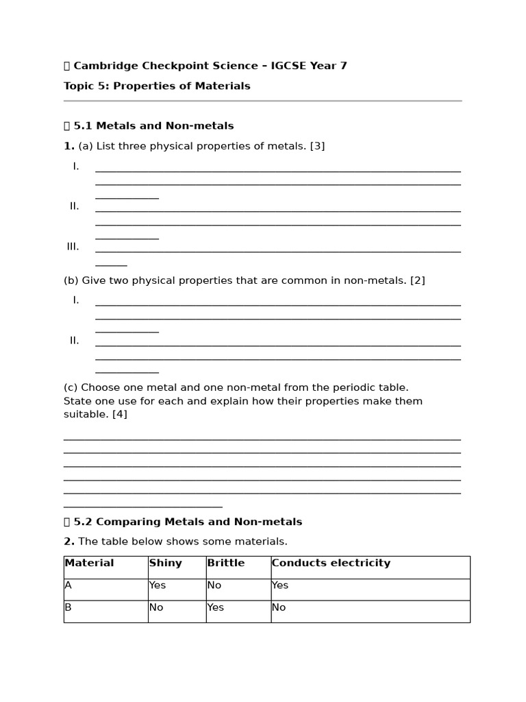 Physical Properties of Metals | PDF | Metals | Ph
