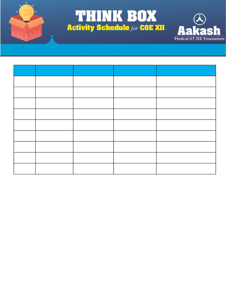 Academic Activity Schedule 2025 | PDF