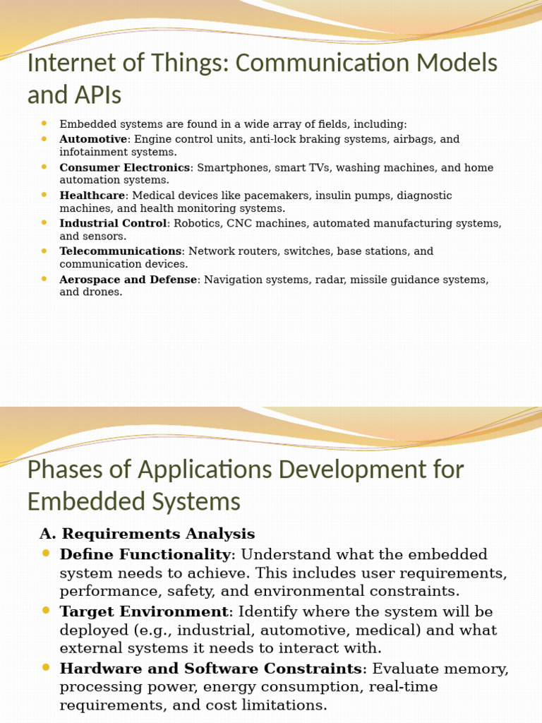 5.2 Development of IoT Applications | PDF | Embedded System | Internet ...