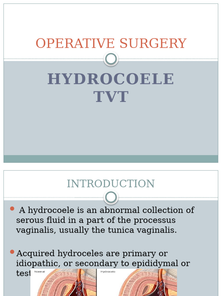 Surgery Operative Procedures 1 | PDF