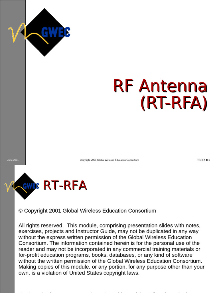 Understanding RF Antennas | PDF | Antenna (Radio) | Waves