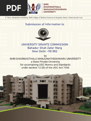 Ugc 12b Proforma | PDF | Doctor Of Medicine | Curriculum