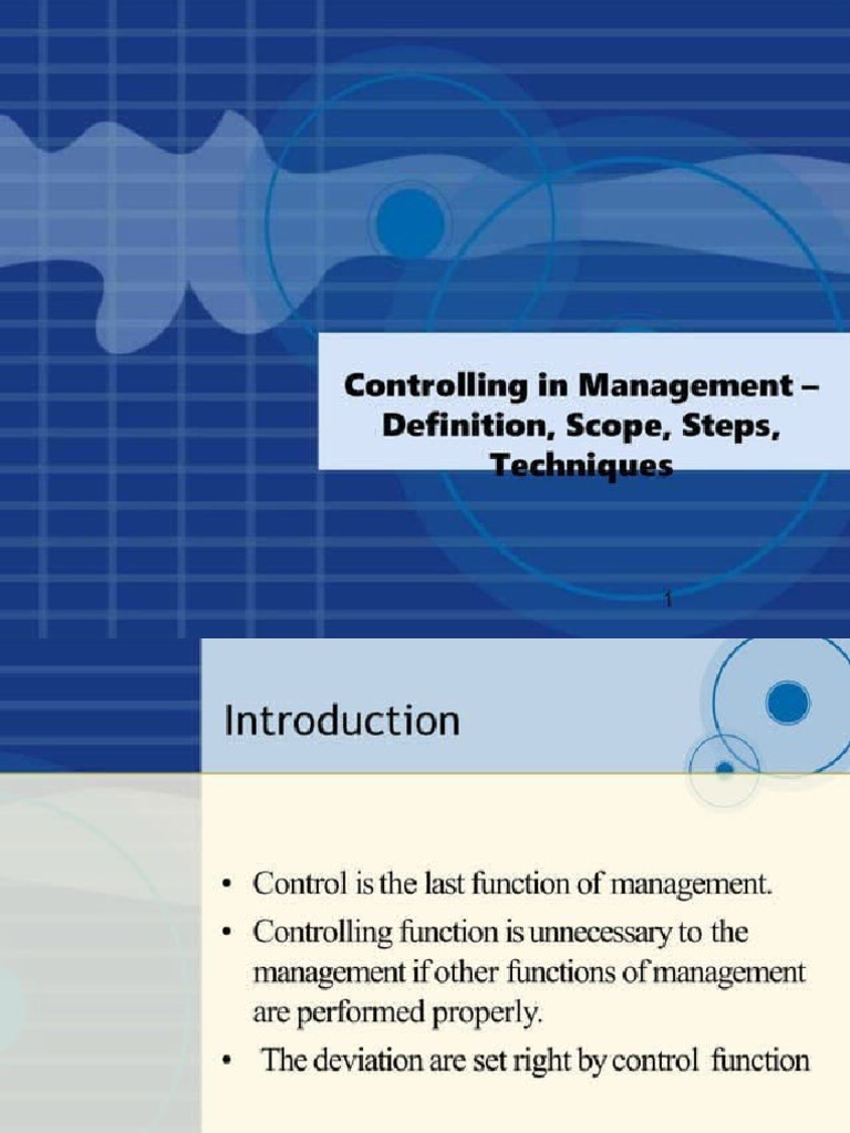 Controlling | PDF