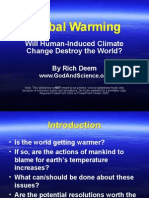 Global Warming: Will Human-Induced Climate Change Destroy The World?