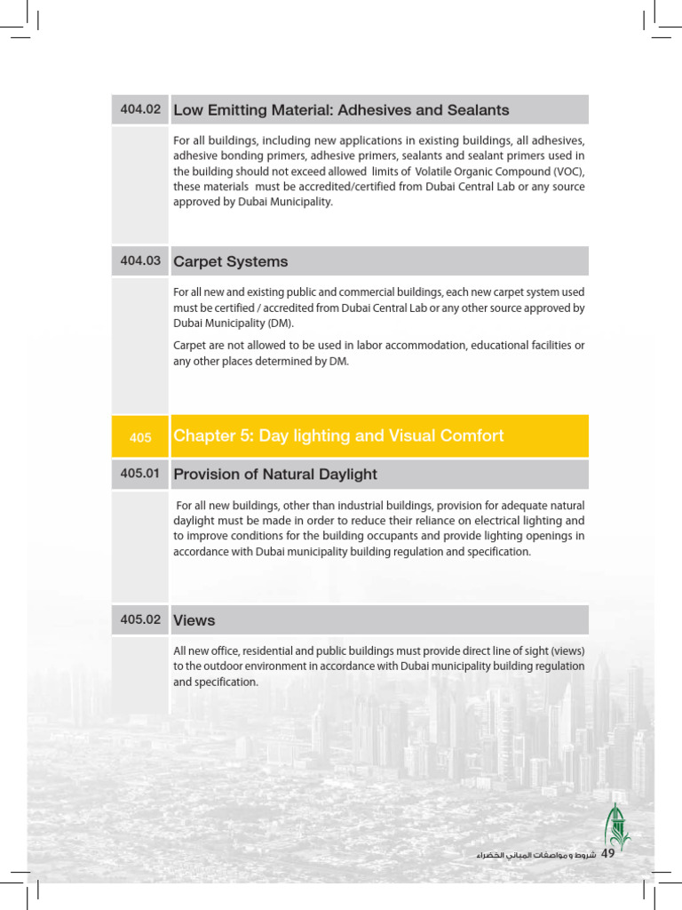 Dubai Green Building Standards Overview | PDF | Air Conditioning ...