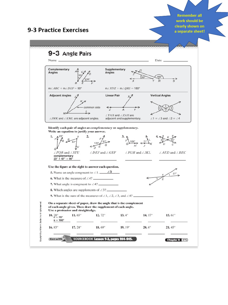 9.3 Practice | PDF