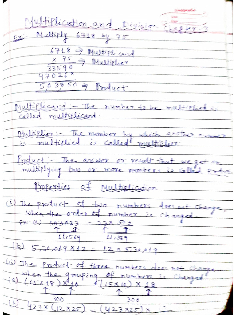 Chapter 3 (Upto Ex-3.2) | PDF
