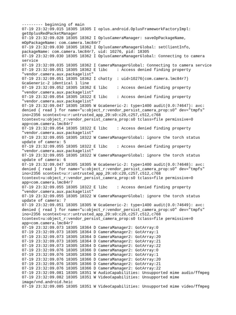 Log Cat 1752942728899 | PDF | Software Engineering | Computer Programming