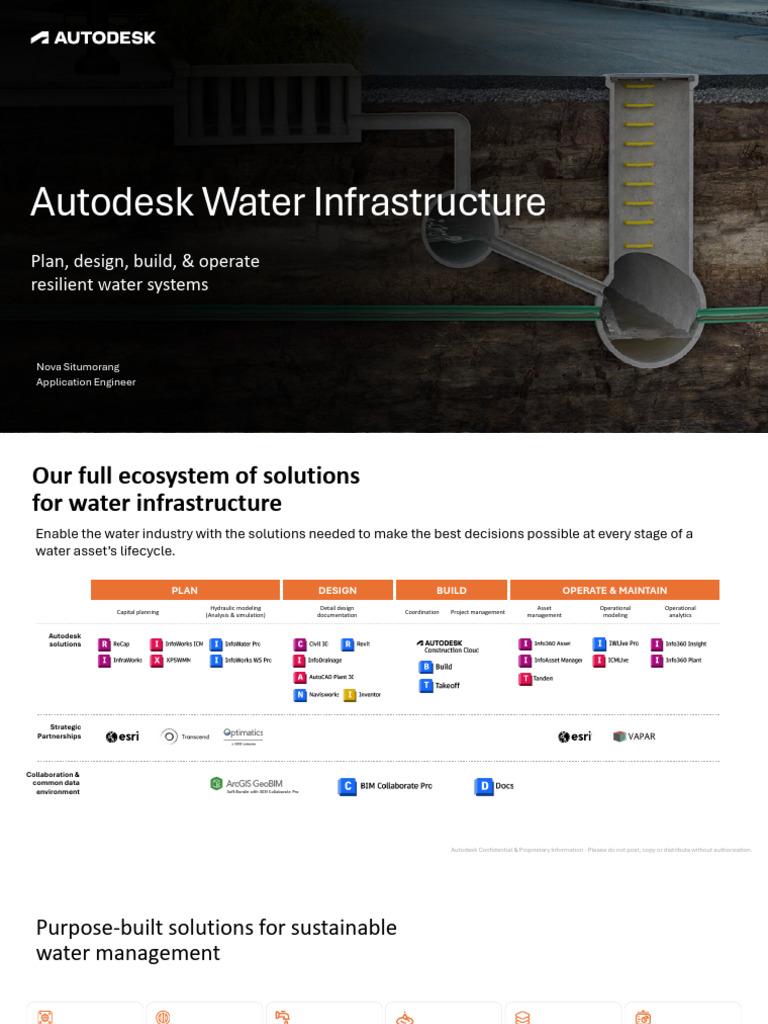 Autodesk InfoWorks ICM & ICMLive Overview | PDF | Simulation | Water ...