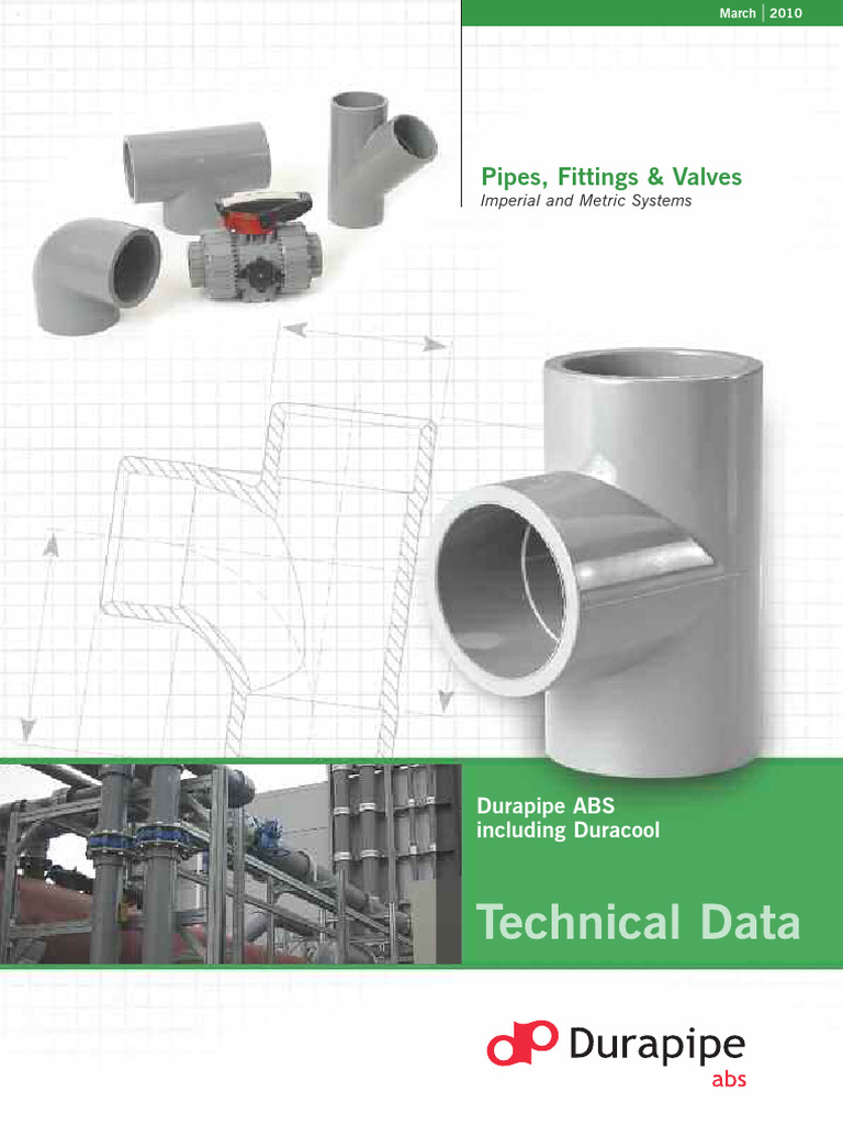Durapipe ABS Catalogue Overview | PDF | Pipe (Fluid Conveyance) | Valve