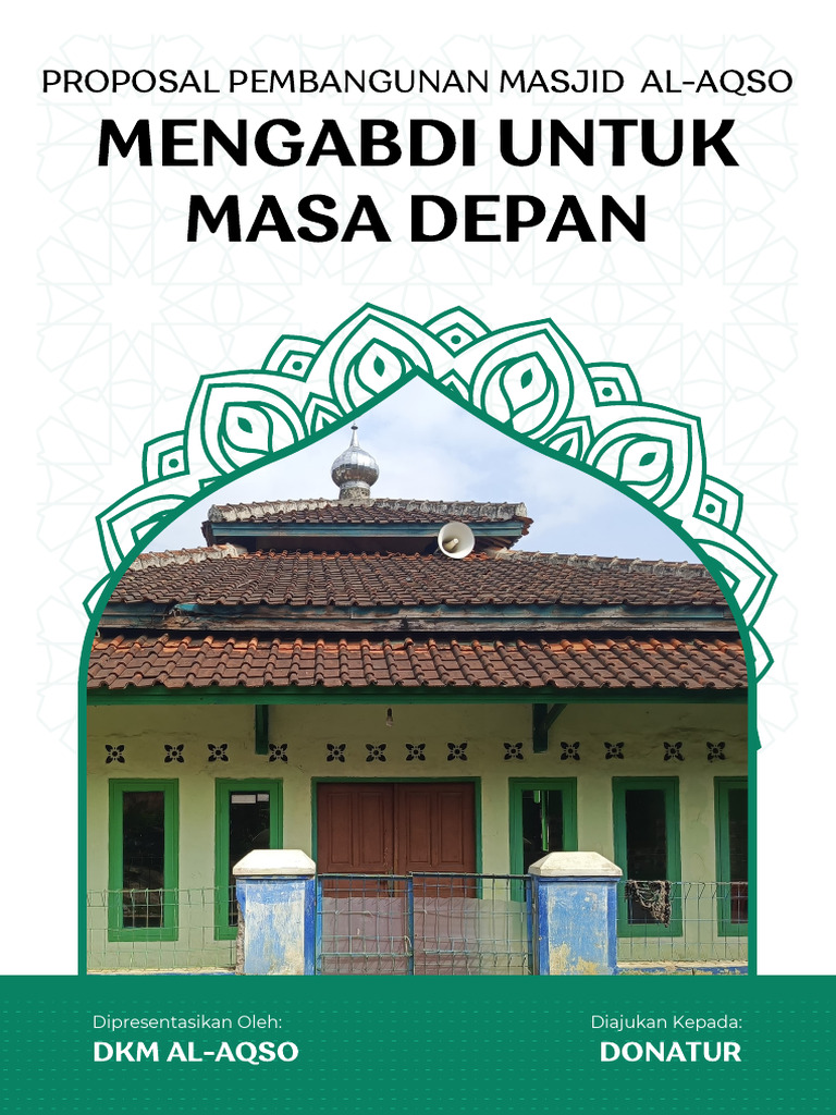 Proposal Renovasi Masjid Al-Aqso 2025 | PDF