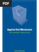 Applied Soil Mechanics With ABAQUS Applications | PDF | Rock